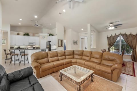 Peaceful home with pool and steps to beach/dining House in Marco Island