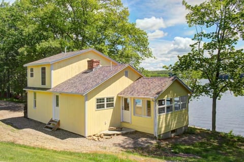 Property building, Day, Lake view