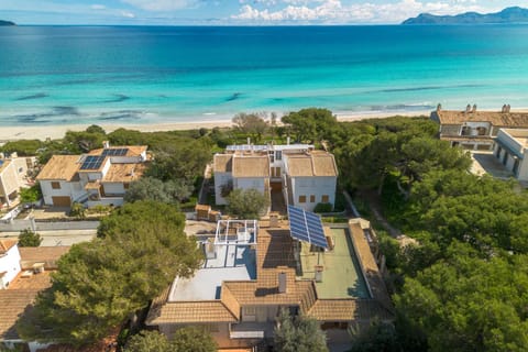 Bird's eye view, Beach, Mountain view