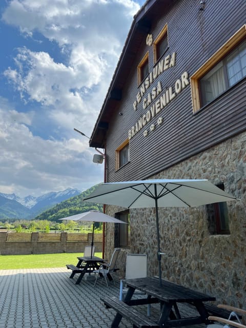 Property building, Mountain view, sunbed