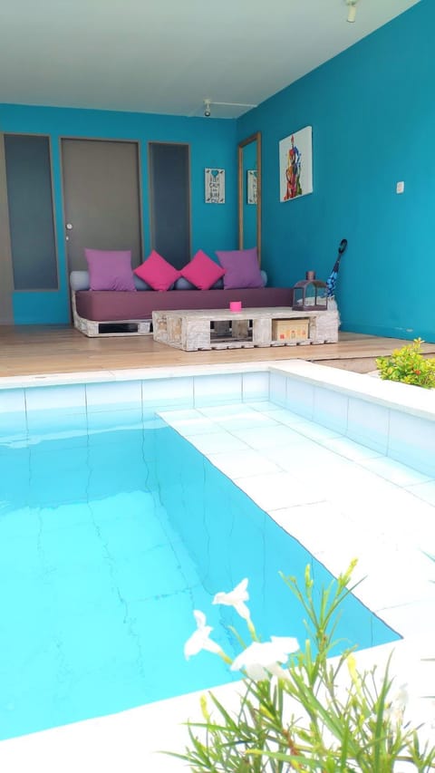 Patio, Seating area, Swimming pool