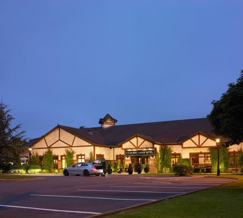 Facade/entrance, Sunset