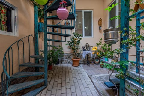 Property building, Patio