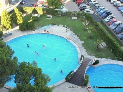 Bird's eye view, Swimming pool