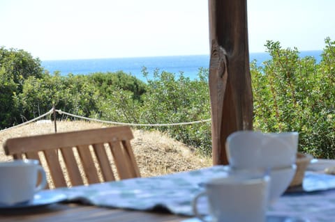 Day, Natural landscape, Coffee/tea facilities, View (from property/room), Balcony/Terrace, Dining area, Sea view