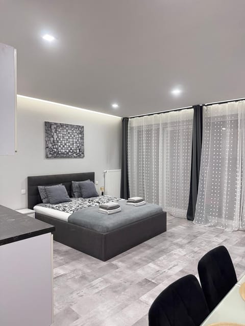 Bed, Kitchen or kitchenette, Dining area, Bedroom