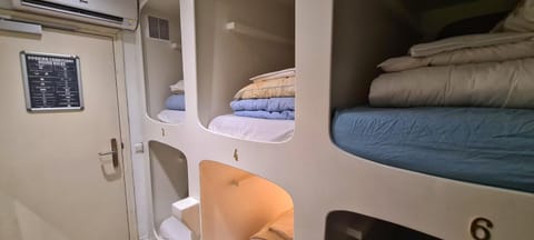 Bed, Bedroom, bunk bed, air conditioner