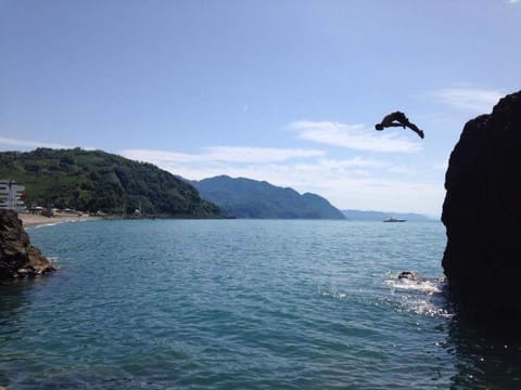 People, Beach, Mountain view, Sea view