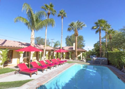 Patio, Day, Garden, Hot Spring Bath, Pool view, Swimming pool, sunbed