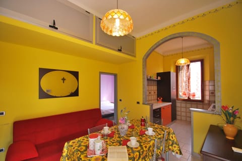 Kitchen or kitchenette, Living room, Dining area, air conditioner