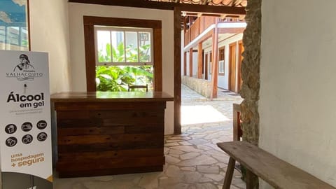 Lobby or reception, Text overlay