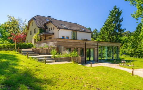 Property building, Garden view