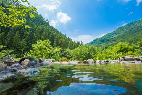 Hot Spring Bath, Mountain view, Open Air Bath