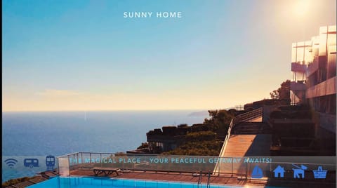 Sunny Home Costa Plana-Monaco -Cap D'Ail Apartment in Cap-d'Ail