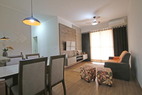Living room, Dining area, fireplace, air conditioner