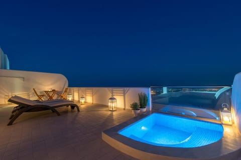 Night, Natural landscape, Hot Tub, Balcony/Terrace, sunbed