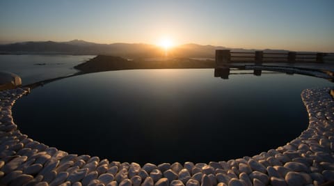 Spring, Summer, Autumn, On site, Mountain view, Sea view, Swimming pool, Swimming pool, Sunset