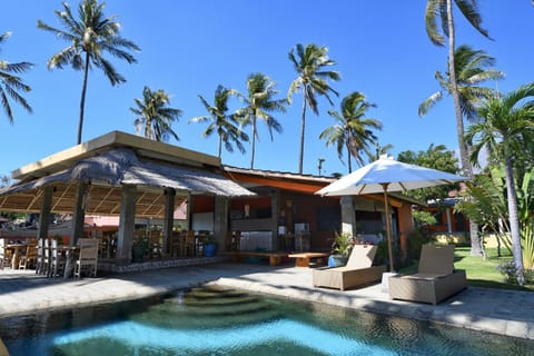 Property building, Pool view, Swimming pool