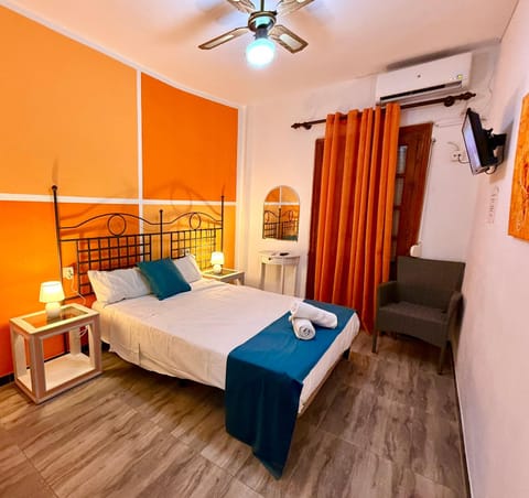 Bed, Balcony/Terrace, Photo of the whole room, Bedroom, air conditioner