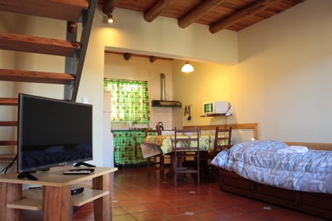 Bed, Living room