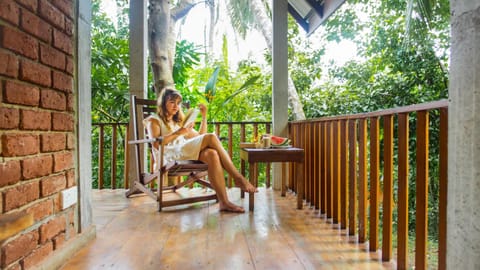 Balcony/Terrace, Living room, Garden view