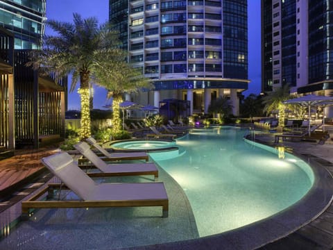 Pool view, Swimming pool