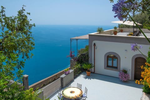 Property building, Patio, Natural landscape, View (from property/room), Sea view