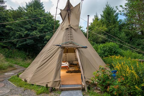 Larkhill Tipis and Yurts Luxury tent in Wales