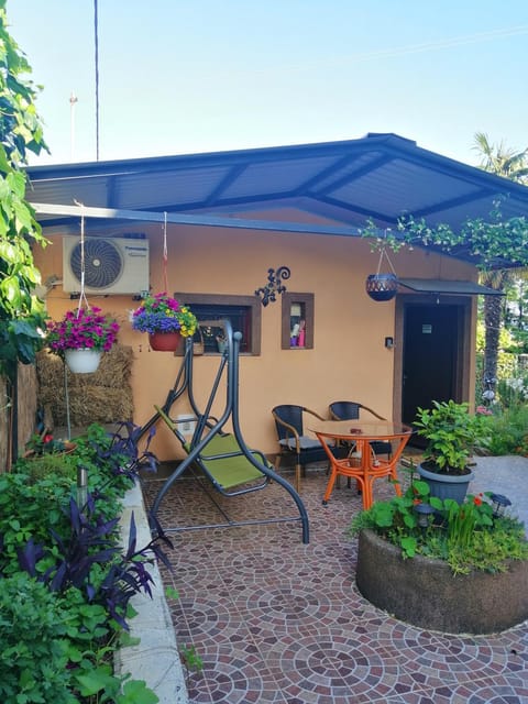 Property building, Patio