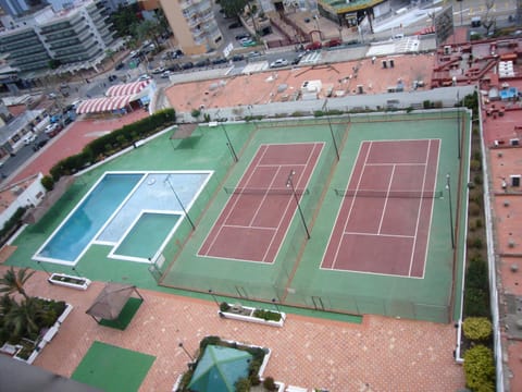 Activities, Bird's eye view, Squash, Tennis court, Swimming pool