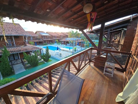 View (from property/room), Balcony/Terrace, Pool view