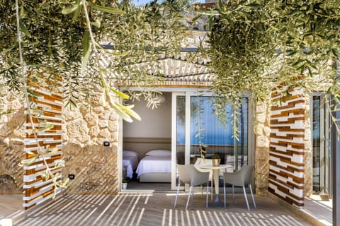 Property building, Patio