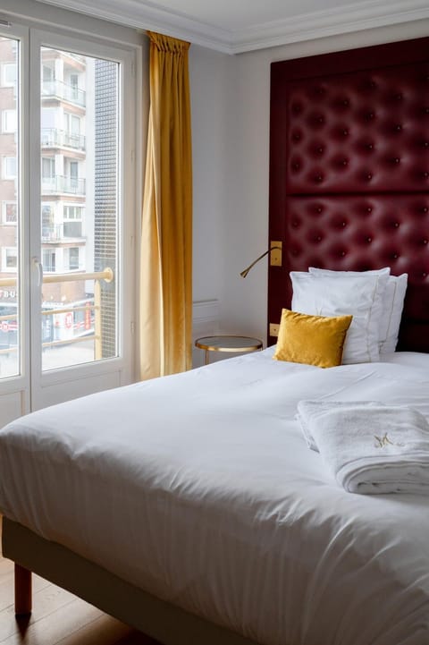 Les chambres du Waterzooi Hotel in Dunkirk