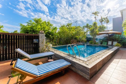 Natural landscape, Pool view, Swimming pool
