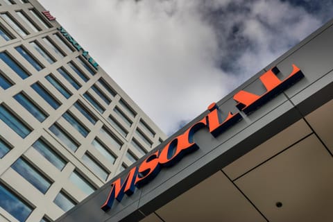 Property building, Facade/entrance, Property logo or sign