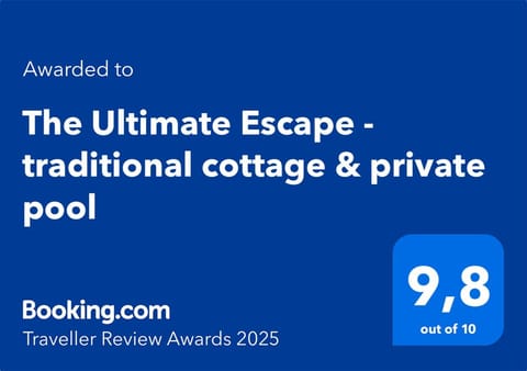 The Ultimate Escape - traditional cottage & private pool House in Selca, Brač