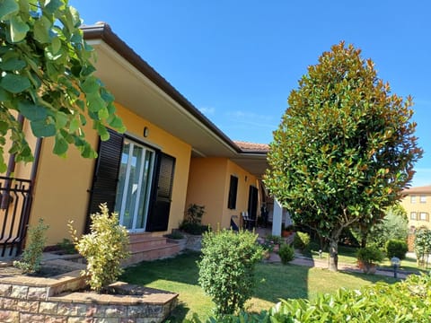 Property building, Garden, Garden view