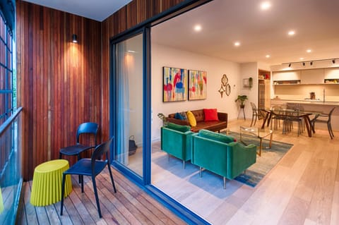 Balcony/Terrace, Kitchen or kitchenette, Living room, Dining area