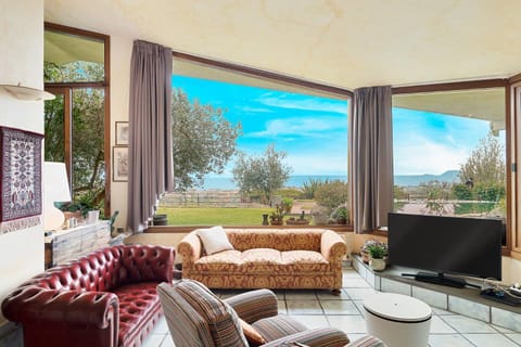 Garden, Living room, Seating area, Garden view