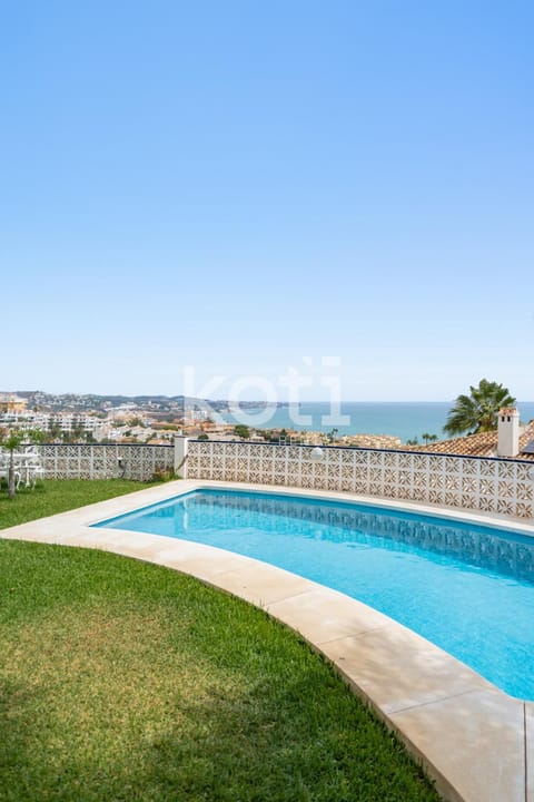 Natural landscape, Pool view, Sea view, Swimming pool