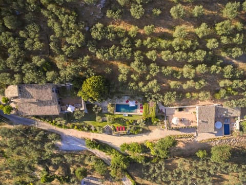 Property building, Natural landscape, Bird's eye view