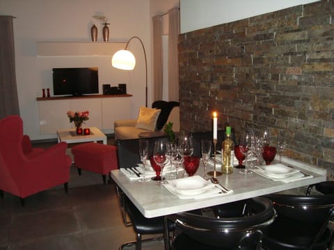 Living room, Dining area, Sunset