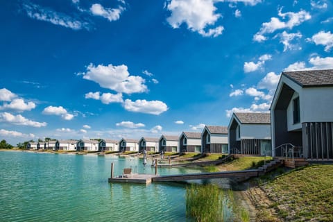 Spring, Day, Natural landscape, Lake view