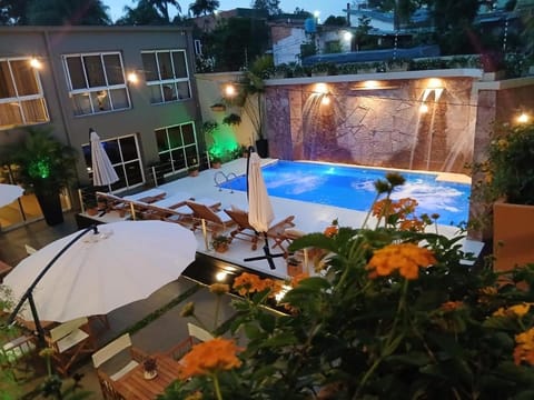 Natural landscape, Swimming pool