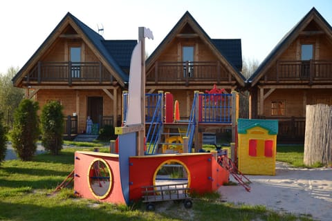 Domki Zacisze Łeby Nature lodge in Leba