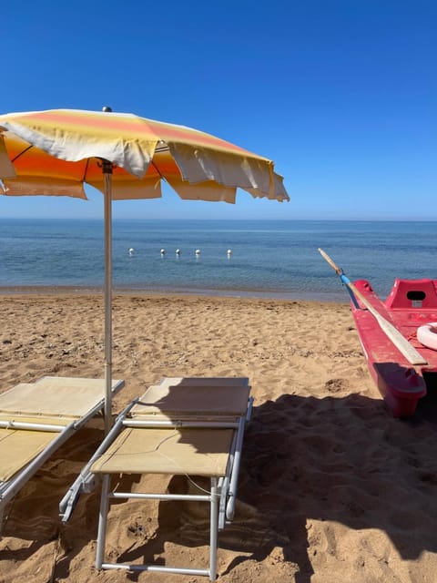 Day, Natural landscape, Beach, Sea view, sunbed