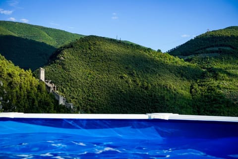 Day, Natural landscape, Mountain view, Pool view, Swimming pool
