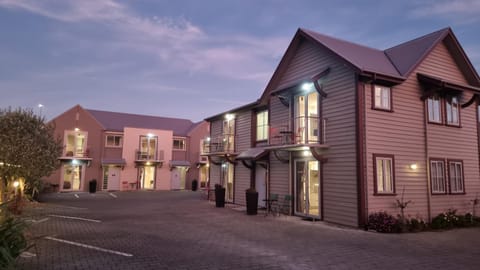 Property building, Sunset