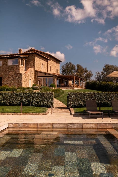 Property building, Pool view