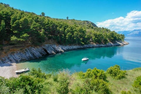 Natural landscape, Beach, Mountain view, Sea view